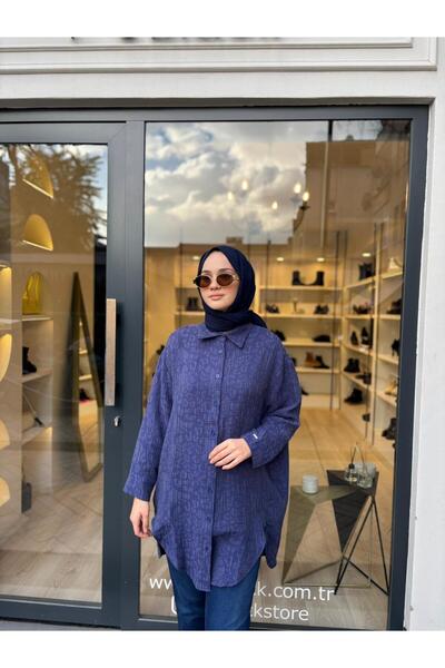 Invee Γυναικείο πουκάμισο με αυτοσχεδιασμένο σχέδιο Ινδικό