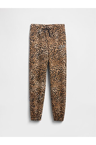 GAP Кафяви панталони с лого за момичета