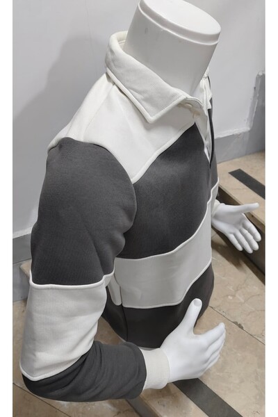 FBI Φούτερ με γιακά πόλο