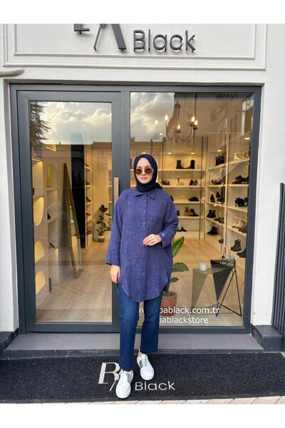 Invee Γυναικείο πουκάμισο με αυτοσχεδιασμένο σχέδιο Ινδικό