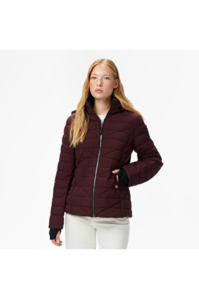 Nautica Kadın Bordo Regular Fit Mont