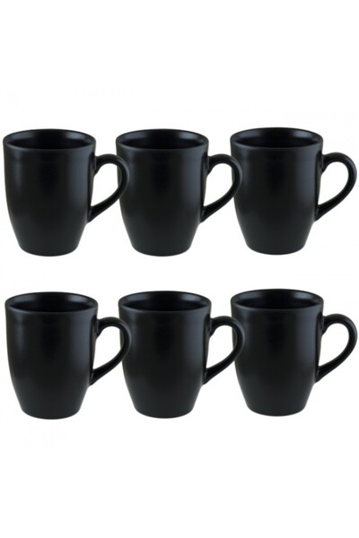 Bonna Set of 6 porcelain MUGs NOTTE 330ml