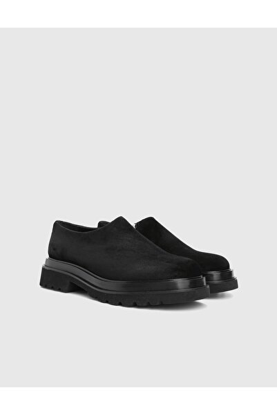 İLVİ Riven Hakiki Süet Deri Siyah Erkek Bot