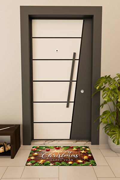 Dormot High Quality Digital Printing, New Year, Merry Christmas, Christmas Themed Door Mat