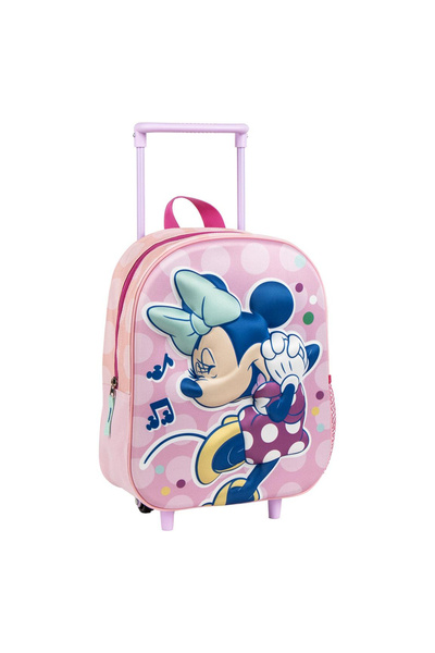 Minnie Mouse 3D Minnie Music kindergarten trolley, 31x25x10 cm 1 compartment