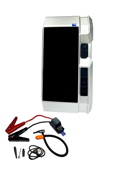 AGD Fast Car Starter with Air Pump, Emergency Light, Multipurpose