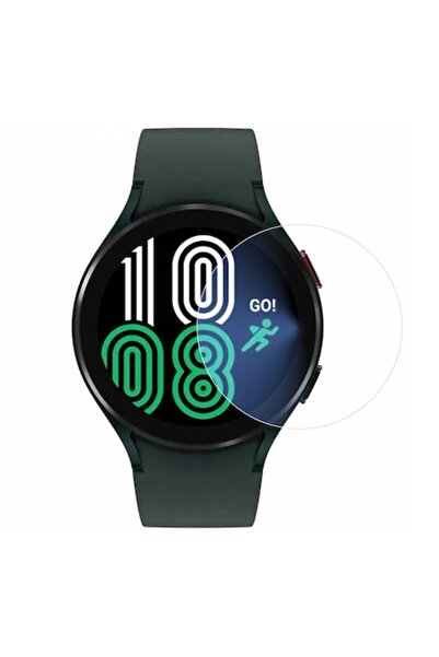DAMUR Secured Film for Samsung Galaxy Watch4 44mm, Protective Glass Compatibl...