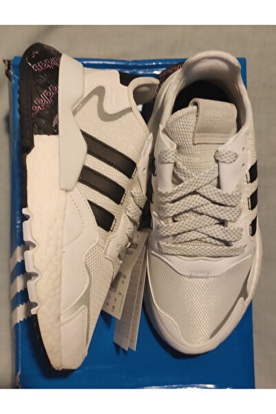 Adidas Originals Pantofi sport Nite Jogger Boost, alb, 36EU