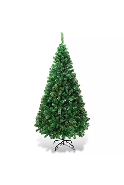 FAM 240 cm 1000 Dal Metal Ayaklı Yılbaşı Ağacı – Ultra Premium, Süper Dolgun