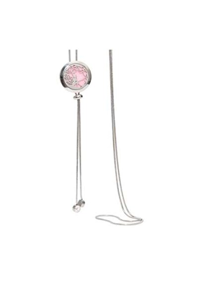 Ezera Difuzor pandantiv pentru aromaterapie Clopoțel cu lanț șarpe din oțel inoxidabil 52,5 cm