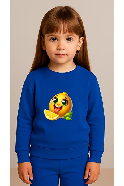 playwear Παιδικό Φούτερ Σετ Ρούχων LIMONN με στάμπα για κορίτσια και αγόρια, ...