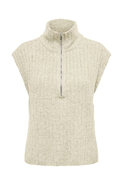 ONLY Women's Onljeanett Life Sl Rib Highneck Cc Knt O15350359-4858805