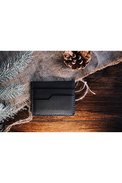 Koof Craft Nova Genuine Leather Snow Wallet - Gift Leather Wallet Handmade Leather Card Holder