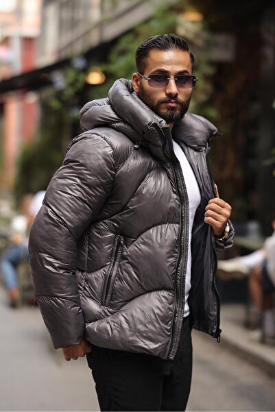 BASEL.CO Inflatable Hooded Basic Coat - Stylish and Eye-Catching