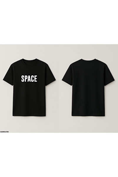 CALKARCOLLECTION Unisex Oversized Space T-Shirt