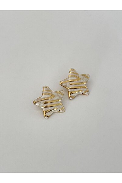 Panelya أقراط نجمة من الفولاذ المقاوم للصدأ