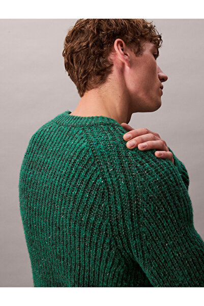 Calvin Klein Wool Blend Relaxed Raglan Sweater