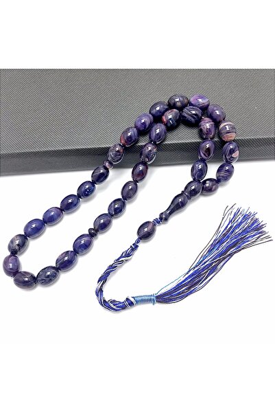 KANUNİ TESBİH سبحة عنبر بتصميم شرابة تقليدي قديم من نوع هارلي إفلاتون