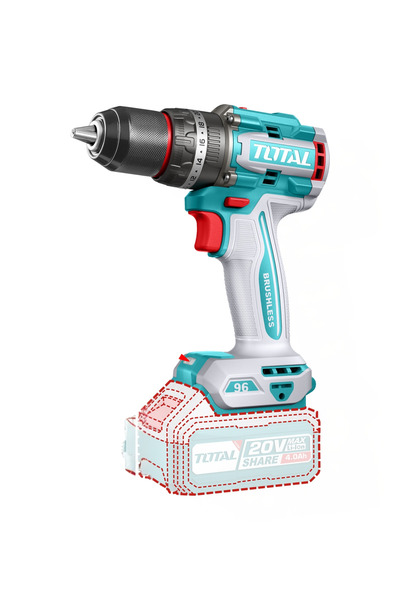 Genel Markalar LI-ION AKÜLÜ KÖMÜRSÜZ DARBELİ MATKAP TIDLI20968E