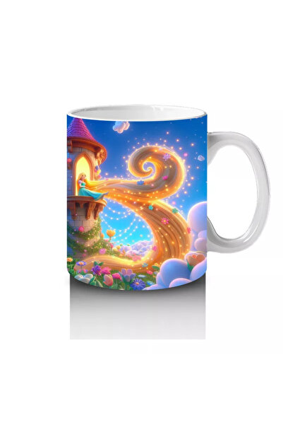 Wisdom Rain Colorful Halloween Printed Mug with Cute Dragon Figure for Children