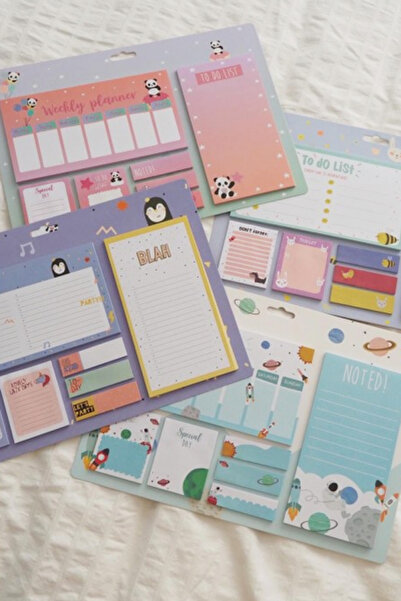 İklim To Do List Haftalık Post-it Planner