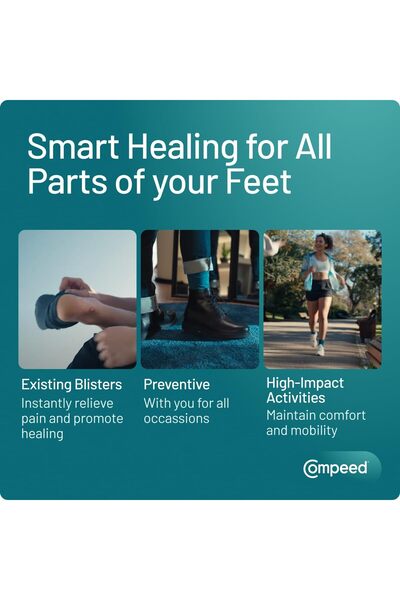 Compeed Blister Plasters, Mixed, 5 Pieces