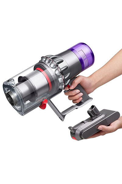 DYSON Vertical vacuum cleaner V15 Origin, 660 W, 0.54L, Autonomy 60 min, Nickel/Red