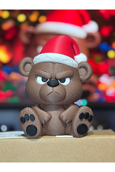 SZD Design Păpușă colorată cu tematică de Crăciun, ursuleț grinch, cadou drăg...