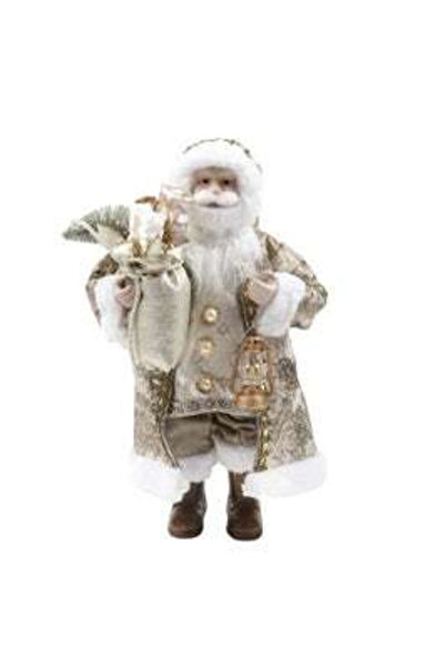 SHOPIENS Christmas decoration, star, white and brown, 12 cm, D261405