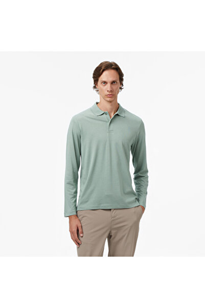 Nautica Erkek Yeşil Classic Fit Polo Yaka T-Shirt