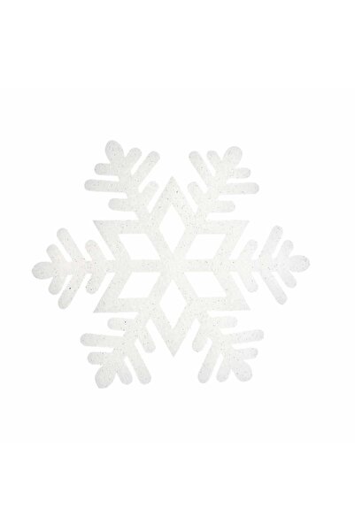 SHOPIENS Decorațiune de Crăciun, fulg de nea, alb, 19 x 19 cm, SYXHP-262107, ...