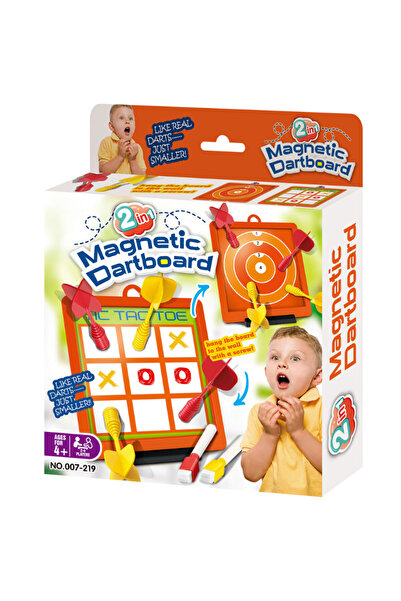 Bufnitel Joc βελάκια μαγνητικά 2 σε 1 - X si 0
