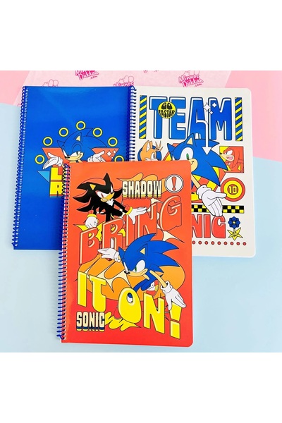 İklim Sonic 80 Yaprak Kareli Spiralli Defter A5