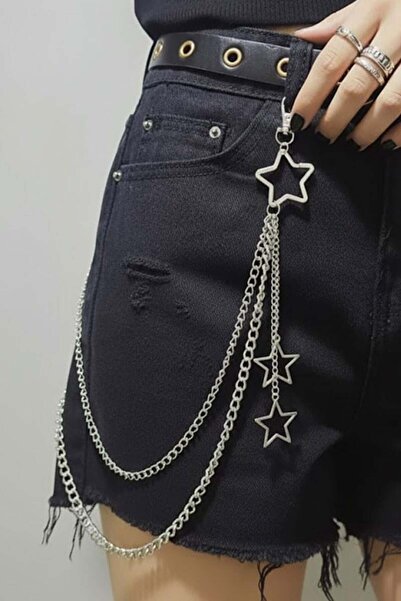 Karakedi Dangling Star Detail 2-Piece Trouser Chain