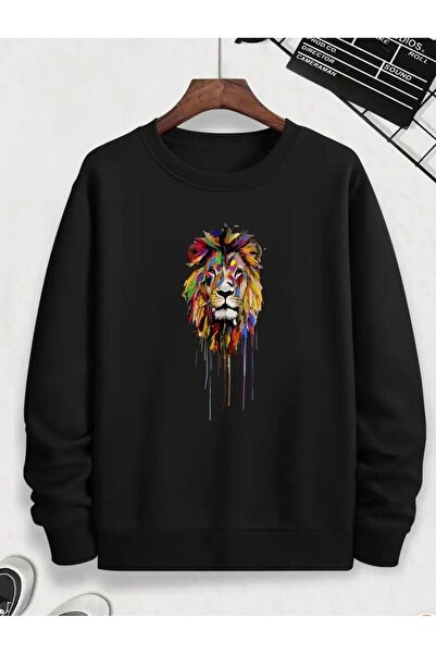 Oceanwear Women/Men Aslan Printed Unisex Sweatshirt