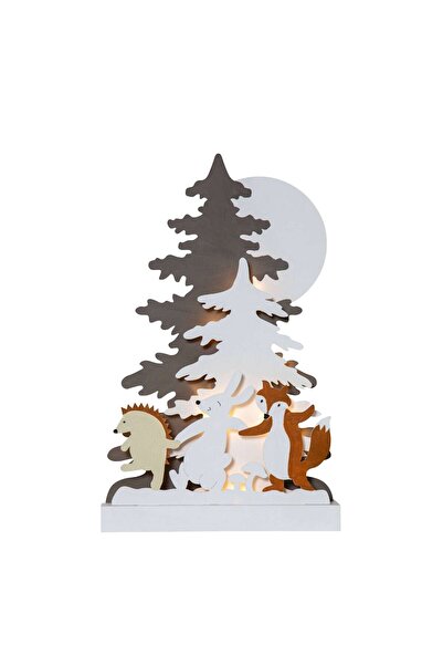 Eglo Decorative Forest 411292, 10 LEDs, warm light, H 44 cm, indoor, battery-powered