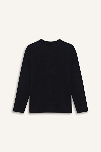 DeFacto Φούτερ για αγόρια Navy Blue E9661A8/NV86