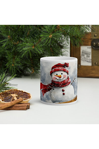 OEM Christmas ceramic mug 330 ml (11 oz) – festive design, durable