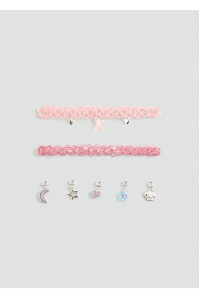 MANGO Kids 2'li choker kolye seti