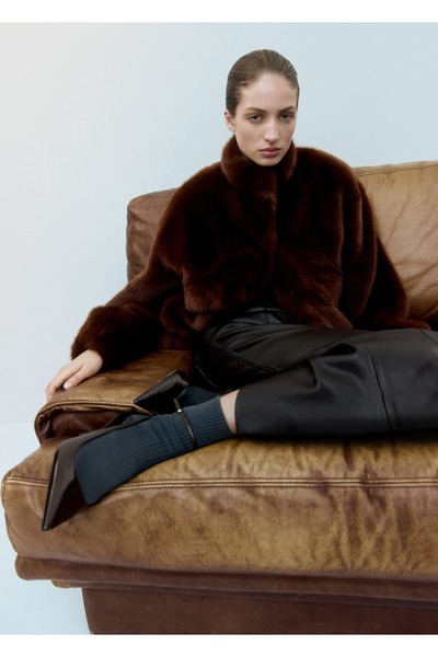 MANGO Woman Bilekten bağlamalı topuklu ayakkabı