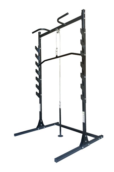Corelle Kitchen Ss-5000 Squat Rack - Lat Pulldown - Barfiks - Pull Up - Bench Press Halter Standı