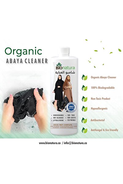 Bionatura Bioneat Organic Abaya Cleaner - 1L, Biodegradable, Non-Toxic & Hypoallergenic