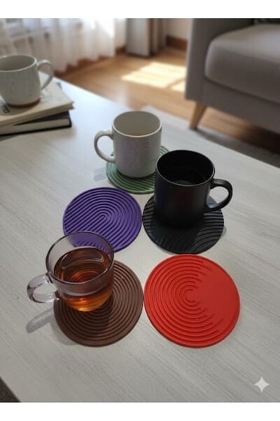 Reoona 5-Piece Colorful Coasters