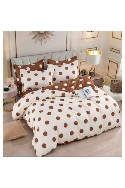 MHR Double bedding set for 2, Finet, 6 pieces, fitted sheet 180x200, duvet cover 200x230, multicolor