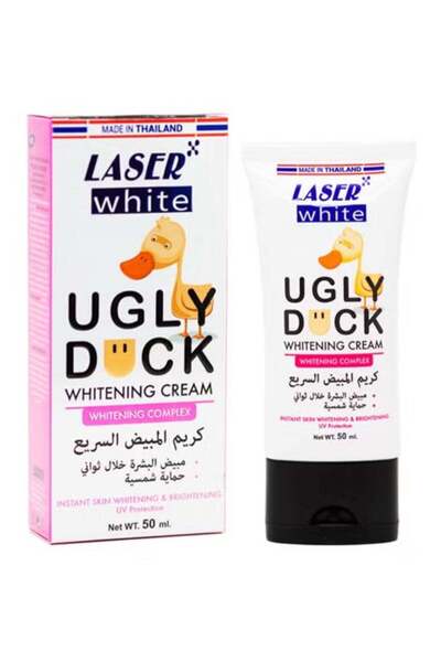 LASER WHITE كريم تبييض البطة القبيحة 50 مل