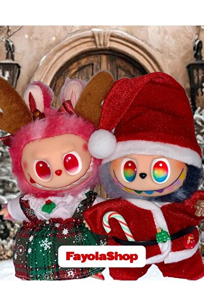 OEM Labubu Santa Claus – The Magic of the Holidays in Miniature - plush toy - Secret