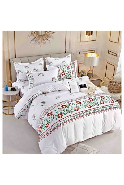 MHR Bedding set 4 pcs - single, sheet 155x230cm, duvet cover 155x205cm, 2 pillowcases 55x80cm, Finet, mu