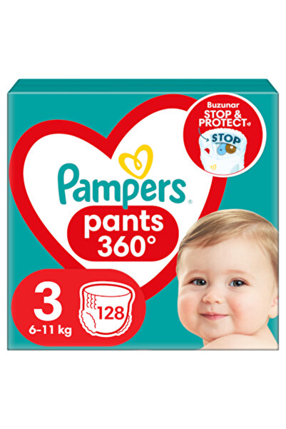 Pampers Scutece-chilotel Pants Mega Box Marimea 3, 6-11 kg, 128 buc