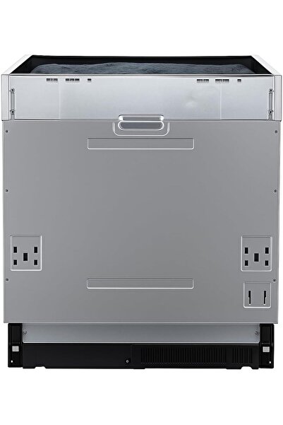 General Golden غسالة أطباق صغيرة، ١٢ مكانًا، إضاءة LED، ٦ برامج، فتح تلقائي، ...