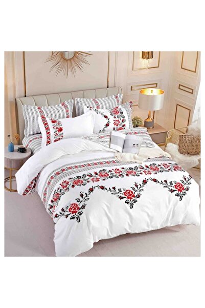 MHR 4-piece Single Bedding Set, Finet Cotton, Multicolor, M